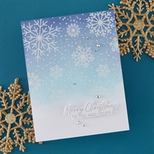 Spellbinders BetterPress Plate & Die - Winter Peace 
